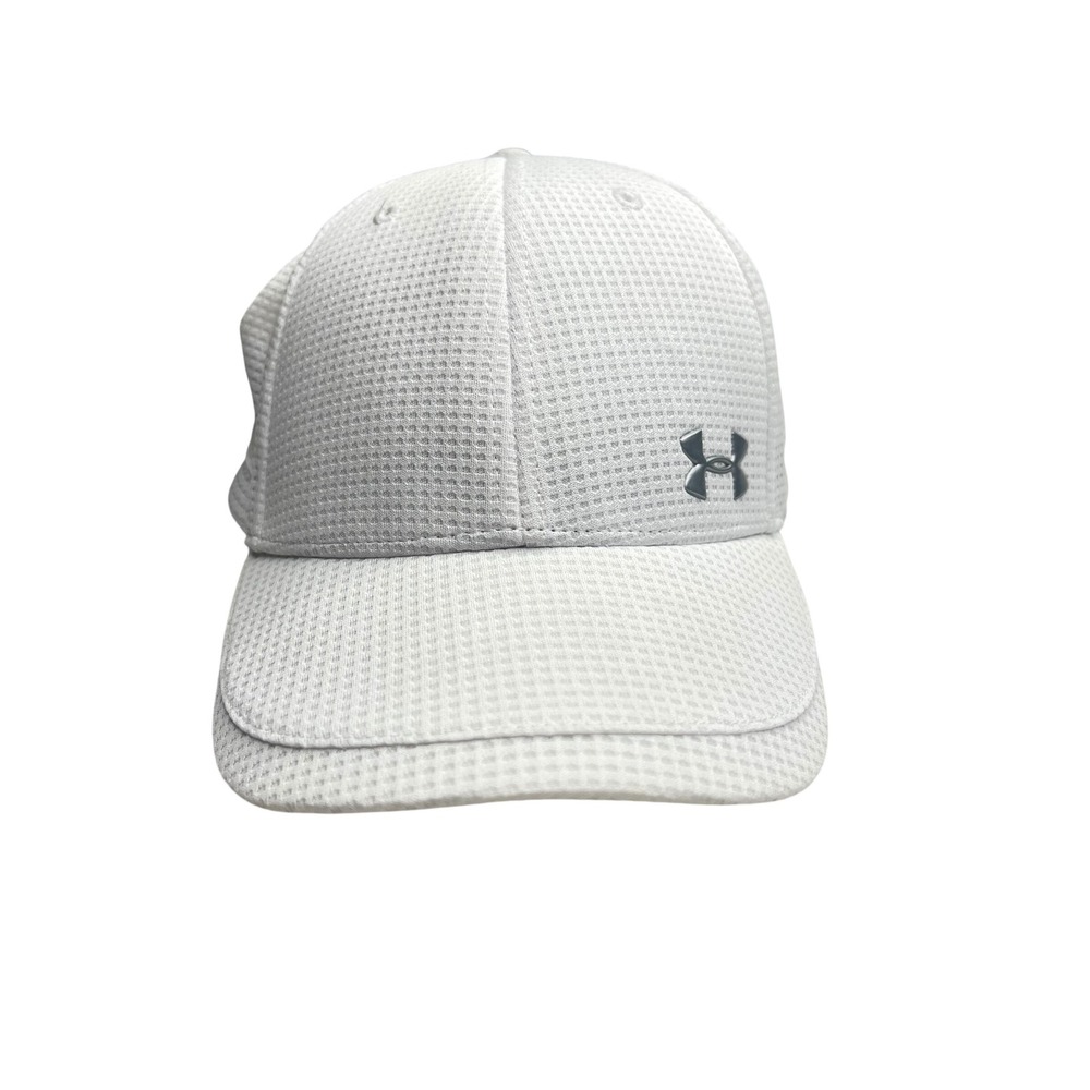 Under Armour Women's White Golf Hat Cap Adjustable Performance OSFA